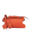 Fendi Orange By The Way Selleria Mini Mini Bag In Red