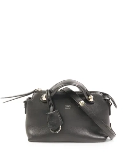 Pre-owned Fendi By The Way Shoulder Bag In Black