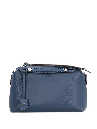Fendi By The Way Shoulder Bag In Blue