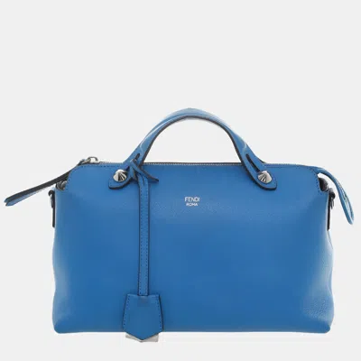 Pre-owned Fendi By The Way Small Bag In Blue