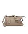 Fendi By The Way Selleria Medium Shoulder Bag In Nude