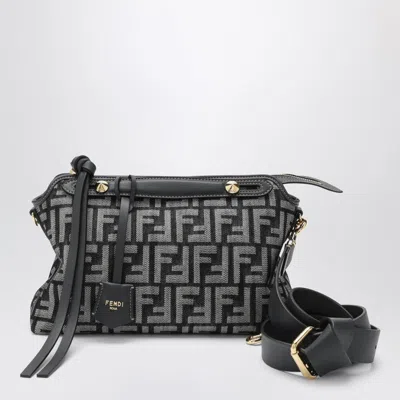 FENDI FENDI BY THE WAY SOFT MEDIUM BAG IN FF JACQUARD WITH DENIM EFFECT WOMEN