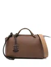 Fendi By The Way Soft Medium With Macro Top Stitching Bags In Brown
