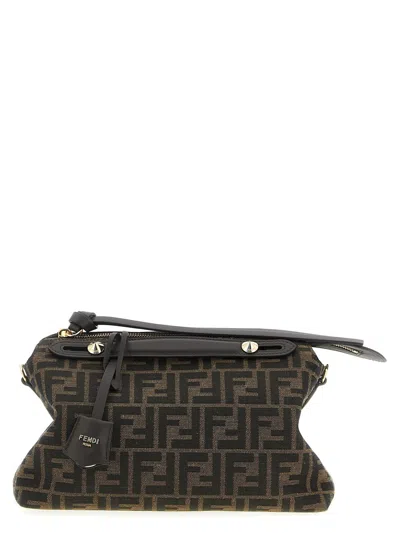 Fendi 'by The Way Soft Medium' Handbag In Brown