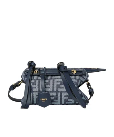 FENDI BY THE WAY DENIM SHOULDER BAG