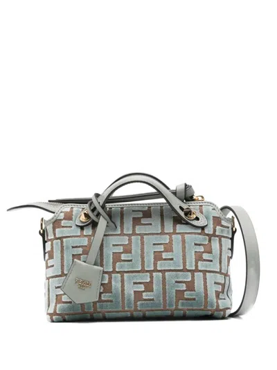 FENDI FENDI BY THE WAY SOFT MINI FF JACQUARD VELVET MINI- BAGS