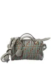 Fendi By The Way Soft Mini Velvet & Leather Shoulder Bag In Multi