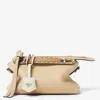 Fendi By The Way Soft Minibag In Beige Leather