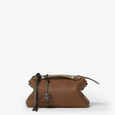 Fendi "by The Way Soft Selleria" Crossbody Bag In Brown