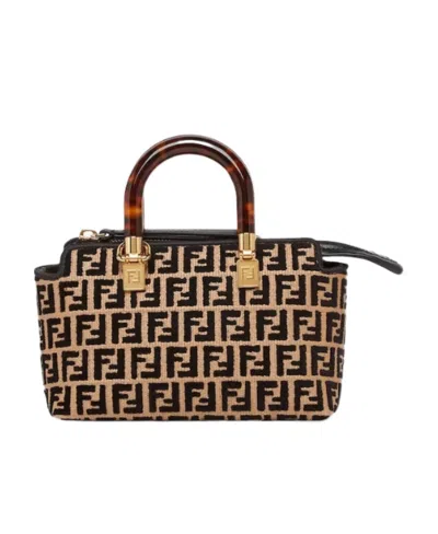 Fendi By The Way Tote Bag In Black
