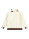 Fendi Cable-knit Polo-neck Sweater In White