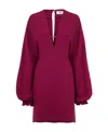 Fendi Cady Dress In Red