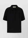 Fendi Cady Silk Top Button Placket