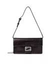 Fendi Calfskin Wallet On Chain In Black