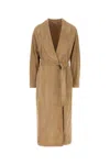 Fendi Camel Suede Coat