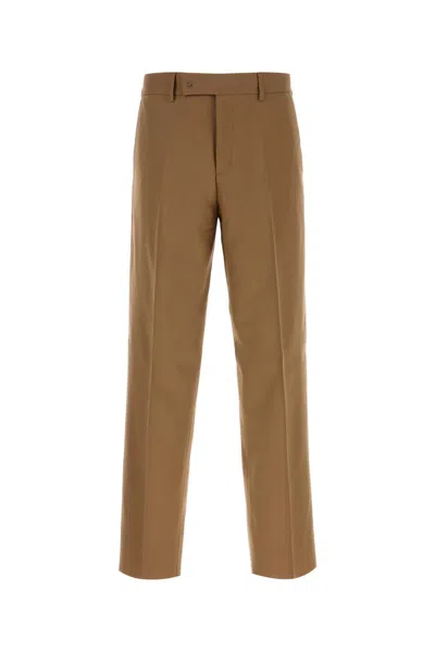 FENDI FENDI CAMEL WOOL PANT