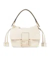 Fendi Camelia Nappa Leather Mini-bag In White