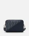 Fendi Men's Diagonal Messenger Bag In Blue