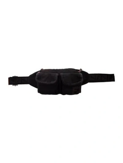 Pre-owned Fendi Canvas Canvas Waist Bag Vintage In Purple