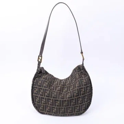 Pre-owned Fendi Canvas Hobo In Multi