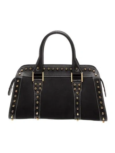 Pre-owned Fendi Canvas Selleria In Neutral