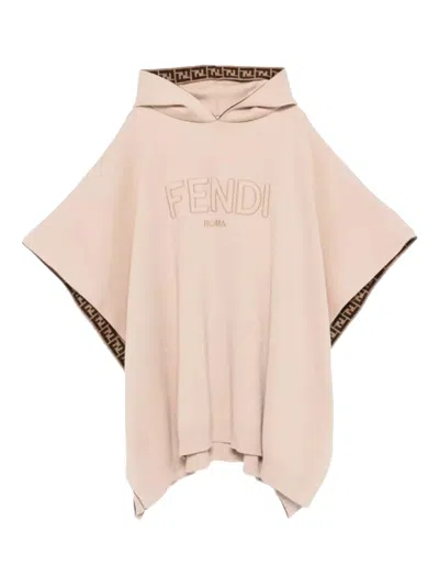 Fendi Cape In Beige