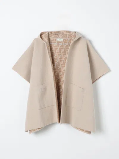 Fendi Cape  Kids Color Beige