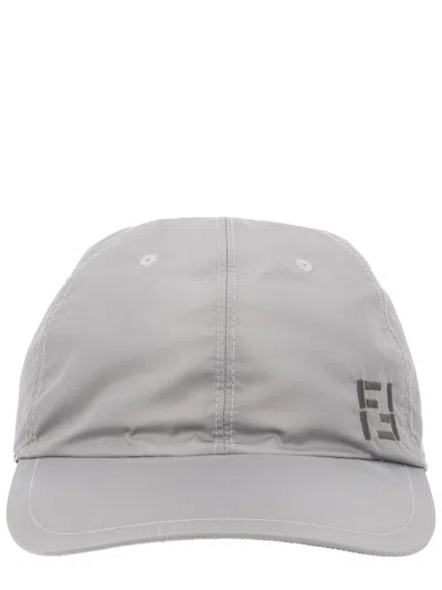 Fendi Cappello Da Baseball Con Logo In Orange