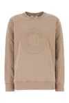 Fendi Felpa Oversize In Cotone Cappuccino  Donna