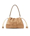 Fendi Mamma Baguette Large In Brown