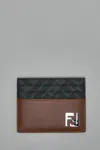 Fendi Card Case In Brown