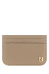 Fendi Card Case In Gray