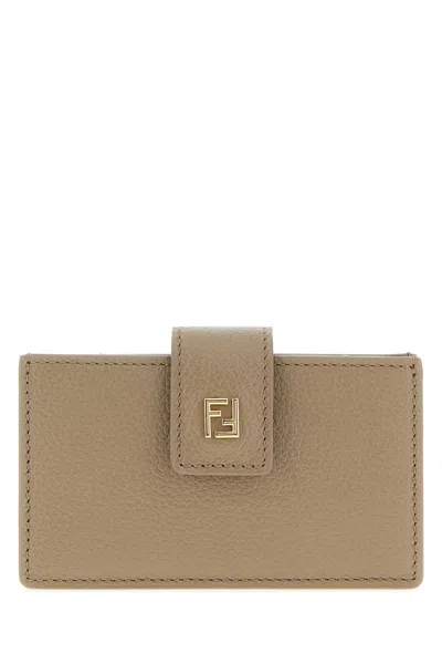 Fendi Card Case In Pink