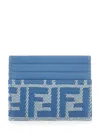 Fendi Baguette Card Holder In Multicolor
