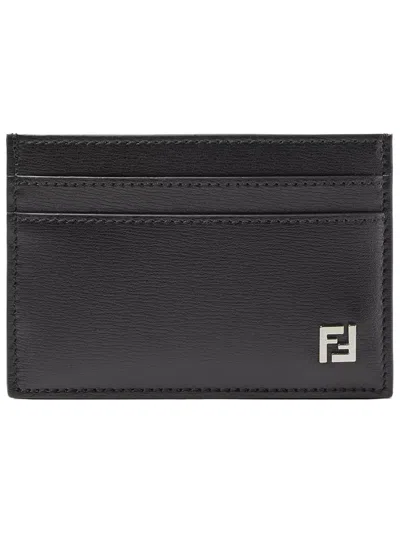 FENDI FENDI CARD HOLDER "SQUARED FF"