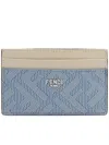 Fendi Shadow Cardholder In Blue