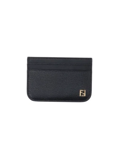 Fendi Cardholder "ff" In Black