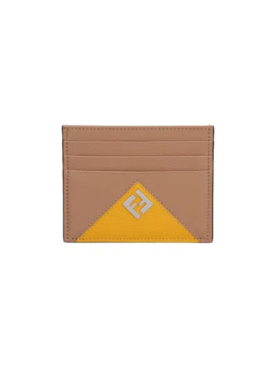Fendi Cardholder "lui" In Sand