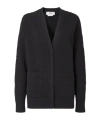 Fendi Cardigan Black Ff Cashmere And Wool Cardigan In Black