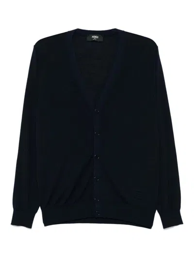 FENDI CÁRDIGAN - AZUL