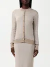 Fendi Cardigan  Woman Color Beige In Beige
