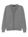 Fendi `ff` Cardigan In Gris