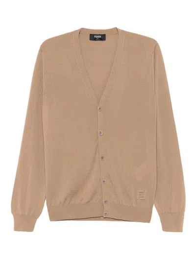 FENDI CÁRDIGAN - MARRÓN CLARO