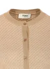 Fendi Cardigan In Toffee-25