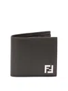 Fendi Ff-plaque Wallet In Multicolour
