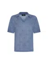 FENDI CASHMERE AND SILK POLO SHIRT