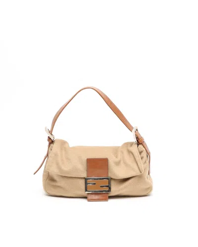 Fendi Cashmere Baguette Bag