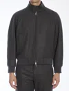 Fendi Cashmere Blouson In Black