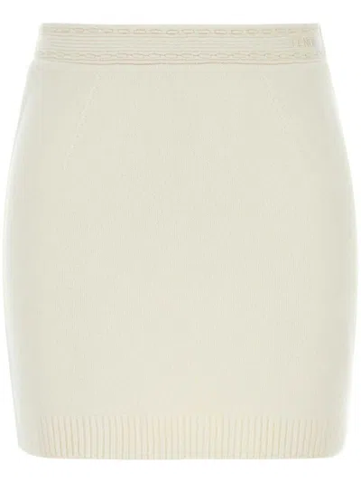 FENDI CASHMERE MINI SKIRT