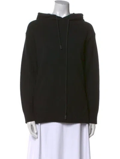 Pre-owned Fendi Cashmere Mock Neck Sweater In Black